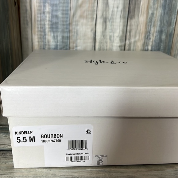 Style and co boots winter tall boots brown tan ✅ - Picture 5 of 5